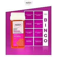 Depilação Sem Dor: Cera Roll-On Depilsam Mel 100G - imagem 1