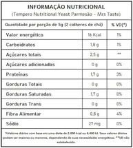 TEMPERO NUTRITIONAL YEAST PARMESÃO 100G - imagem 1