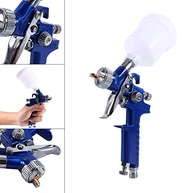 Blue Feed HVLP Spray Gun 0,8mm - Bico de Baixa Pressão com Controle Total e 100ml de Capacidade - imagem 5