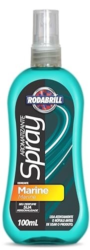 Rodabrill Aromatizante Spray Marine 100ml: Frescor Duradouro para Seu Carro - imagem 2