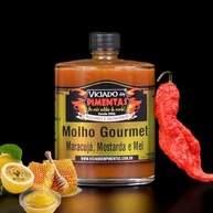 Molho De Pimenta Gourmet Sabor Maracujá Mostarda E Mel 100ml - imagem 3