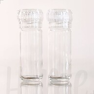Moedores de Pimenta e Sal: Kit 2 Vidro 100ml - imagem 1