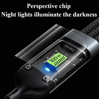 Cabo 3-em-1 100W: Carregamento Turbo + LED! - imagem 2