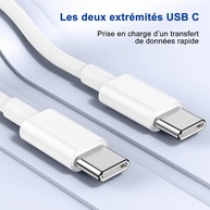 Cabo USB-C 100W: Carregamento Turbo para iPhone e Android - imagem 2