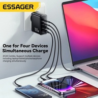 Carregador Essager 100W: Turbine Seus Dispositivos! - imagem 2
