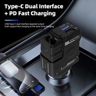 Carregador Automotivo 100W 4 em 1: Rápido e Retrátil! - imagem 2