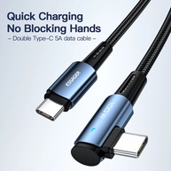 Cabo USB-C 100W Essager: Carregamento Turbo e Jogo! - imagem 2