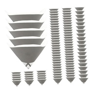 Funil de Papel Filtro 100x - Cone de Filtro para Spray Automotivo com Alto Desempenho - imagem 1