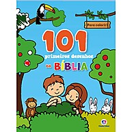 101 Desenhos Bíblicos: Livro para Colorir e Aprender - imagem 1