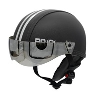 Capacete Coquinho BR 101 Premium com Viseira Silver: Estilo e Segurança para sua Scooter Elétrica, Bike e Skate - imagem 2