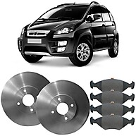 Pastilha e Disco Freio Idea: Kit TRW 10/15 - imagem 2