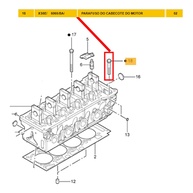 Parafuso de Cabeçote Ford: Zetec Rocam 1.0/1.6 - imagem 2