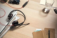 Plantronics Headset Blackwire USB C3220 209745-101T, com fio - imagem 2