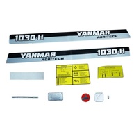 Kit Decalque Trator Yanmar 1030: Renove o Visual do Seu Equipamento! - imagem 2
