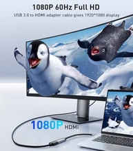 Adaptador Reborn USB para HDMI 1080p @60Hz: Expanda sua Tela com Facilidade! - imagem 5
