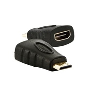 Kit 5 Adaptadores Mini HDMI Macho para HDMI Fêmea Gold - Conexão Premium 1080P - imagem 4