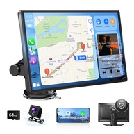 Central Multimídia 9" Android Auto & Carplay Sem Fio com Câmera 4K e 1080p - imagem 1
