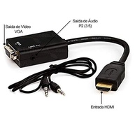 Conversor HDMI para VGA com Áudio Full HD 1080p - Conexão Universal Cirilo Cabos - imagem 3