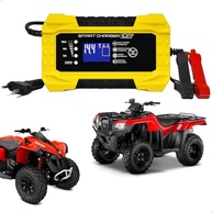 Carregador de Bateria Automotivo Smart Charger 10A Digital | 12V/24V com Voltímetro e Indicador de Carga - imagem 3