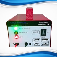 Carregador de Bateria Automotiva 12V 10Ah: Carga Rápida e Lenta para Carros e Motos - imagem 5