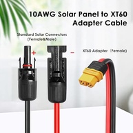 Cabo Extensor Solar MOOKEERF XT60 10AWG 15m: Conexão Segura para sua Estação de Energia Portátil - imagem 3