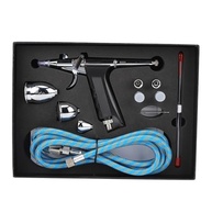 Aerógrafo Profissional Zerodis com Copos de 2CC, 7CC e 10CC - Ideal para Decoração de Bolos, Modelismo e Reparos Automotivos - imagem 3