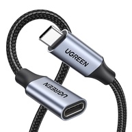 UGREEN Cabo Extensor USB-C 3.2 1M 10Gbps 100W - Conexão Rápida e Segura - imagem 1