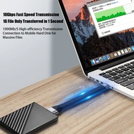 Cabo USB-C 10Gbps: Carregamento Rápido e Dados! - imagem 2