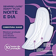 Absorvente Sempre Livre Adapt Plus: Conforto e Proteção por 10h - imagem 2