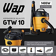 WAP GTW 10: Aspirador e Soprador 10L - imagem 2