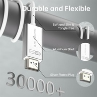Cabo HDMI 2.1 Huaham Fibra Óptica 10m: Imersão 8K/10K e 48Gbps para PS5, Xbox Series X e TVs de Última Geração - imagem 5