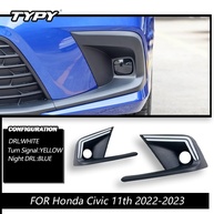 Luzes LED TYPY Horn para Honda Civic Sedan 11ª Geração (2022-2023) - Estilo Agressivo e Visibilidade Superior - imagem 3