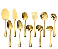 Conjunto de Utensílios de Cozinha Banhados a Ouro - 11 Peças Premium em Aço Inoxidável - imagem 1