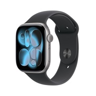 Apple Watch Series 11 GPS + Cellular 46mm Alumínio Cinza Sideral | Bracelete Preta P/M - imagem 1