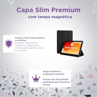 Kit Capa Preta Slim para Xiaomi Redmi Pad SE 11": Película de vidro + Caneta Precision + Teclado e Mouse (Rhinow) - imagem 3