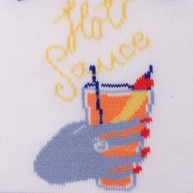 kate spade new york 3PK KSNY HOT SAUCE CREW, Branco, 9-11 - imagem 4