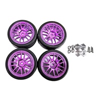 Kit 4 Rodas e Pneus RC 1/10: Tração Superior e Durabilidade para seu Crawler - imagem 2