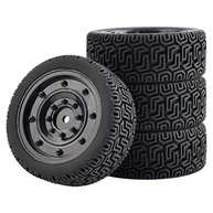 Pacote 4 Rodas Wltoys 144001 1/10: Tração e Durabilidade para Seu Carro RC - imagem 4