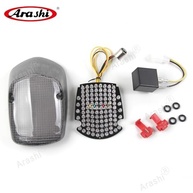 Lanterna Traseira LED Fumê Arashi Integrada: Honda Sabre 1100, Shadow Ace 750, Valkyrie Tourer e Aero 750 - imagem 3