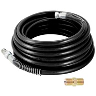 Mangueira de Pulverização de Tinta Sem Ar 15m - Alta Pressão 3300 PSI | Conector Universal 1/10.2 cm - imagem 1
