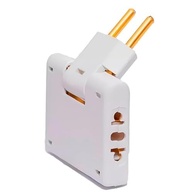 Adaptador de Tomada Articulado Flexível 3 Entradas 110/220v 10A - Máximo de Conexões em Pouco Espaço! - imagem 5