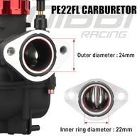 Carburador NIBBI PE22FL 22mm: Potência e Eficiência para sua Moto 110cc-140cc - imagem 4