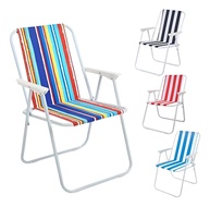 Cadeira de Praia e Jardim em Alumínio Leve - Design Moderno Dobrável até 110kg - imagem 1