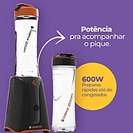 Blender Zoop Contrast Cadence: Potência e Portabilidade em 110V - imagem 2