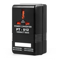 Conversor de Tensão Universal 100W: 110V ↔ 220V para Viagens e Uso Doméstico - imagem 1