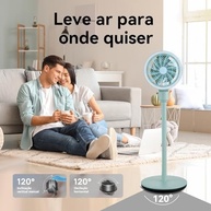 Ventilador de Coluna Maxx Force 4 Velocidades 3 Pás 110V/220V - Potente Refrigeração com Design Moderno - imagem 3
