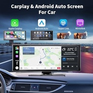 Tela Automotiva 11.5" HD Sem Fio: Carplay, Android Auto, Câmera 4K e GPS - imagem 3