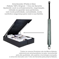 Amortecedor Cama Box Baú Nakata MG20040 - 115kgf: Abertura Suave e Durabilidade Garantida - imagem 5
