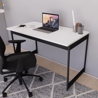 Mesa de Escritório Estilo Industrial 116cm Bia - Design Moderno para Home Office - imagem 3