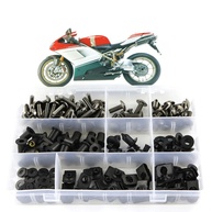 Kit Parafusos Carenagem Xitomer para Ducati 848, 1098, 1198 - Cinza Titânio FBT00472TI - imagem 1
